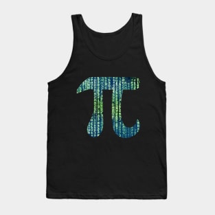Pi Day Geek Matrix Numbers T-shirt Tank Top